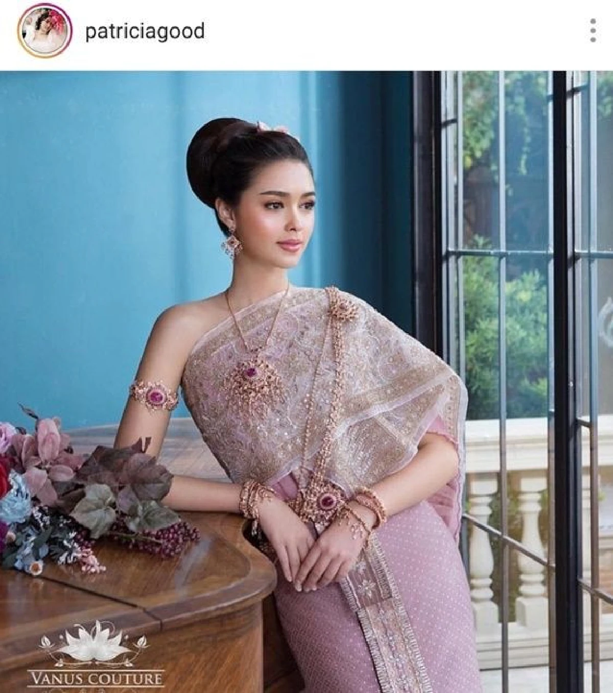 แพทริเซีย กู๊ด นางเอกลูกครึ่ง! สวมชุดไทยสวยหวานออร่ากระจาย