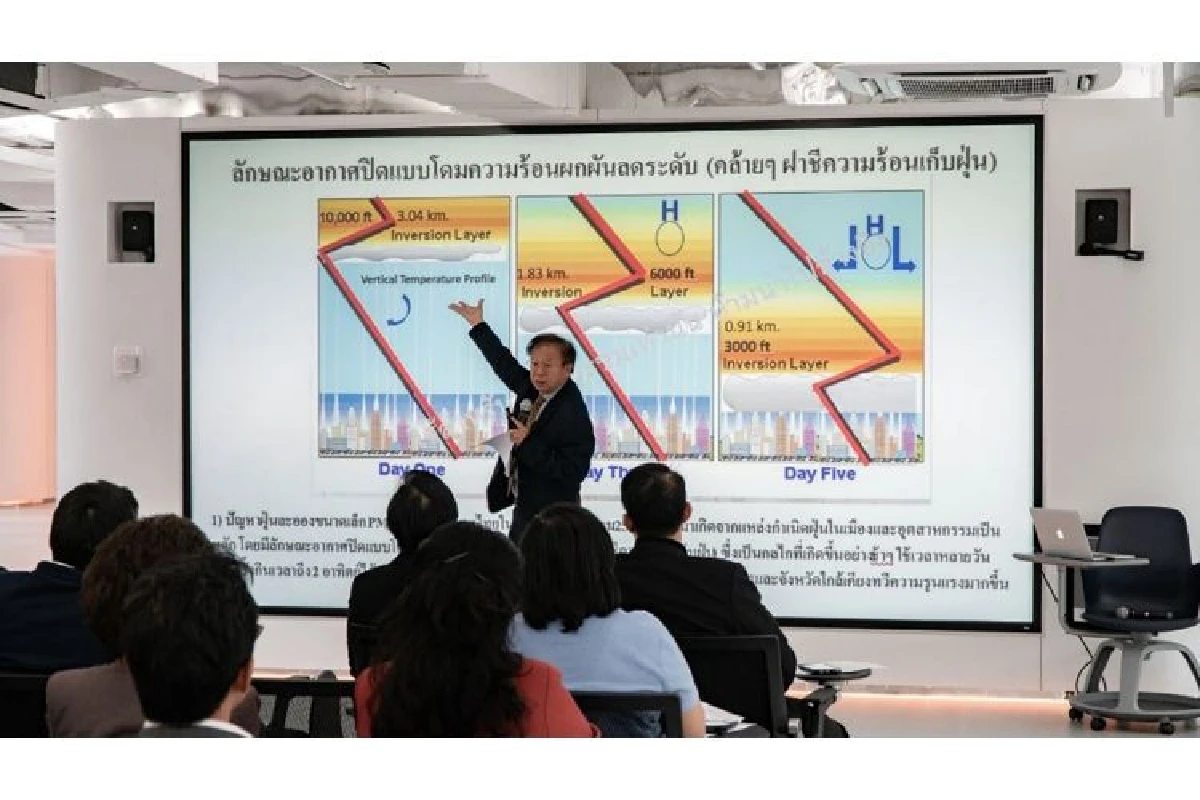 ศูนย์วิจัยและนวัตกรรมเพื่อความยั่งยืน (RISC) ระดมสมองผู้เชี่ยวชาญจัดสัมมนา 2 เวที  หาแนวทางแก้ไขปัญหามลภาวะ PM2.5
