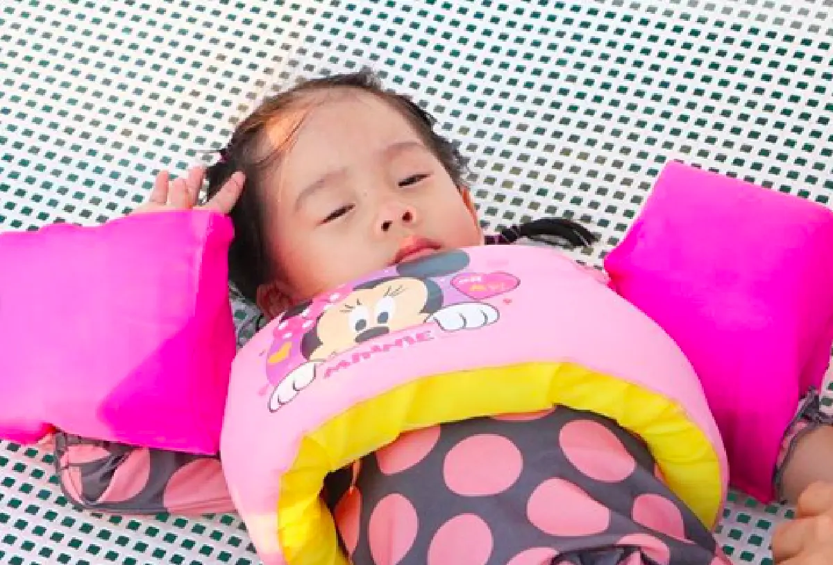 น่าเอ็นดูหนักมาก "น้องเป่าเปา” ร่าเริงอยู่ดีๆ เข้าโหมดดราม่าร้องไห้กลางเรือ