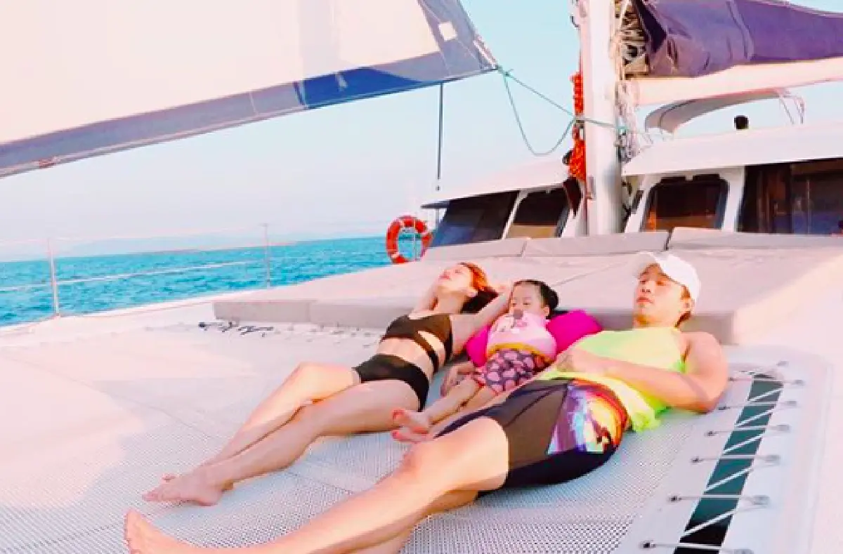 น่าเอ็นดูหนักมาก "น้องเป่าเปา” ร่าเริงอยู่ดีๆ เข้าโหมดดราม่าร้องไห้กลางเรือ