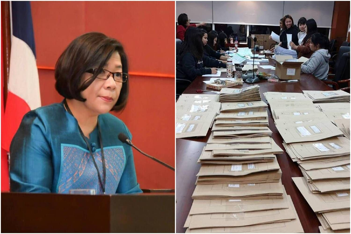 ก.ต่างประเทศยืนยันไม่มีบัตรเลือกตั้งสูญหายที่เซี่ยงไฮ้ ก.ต่างประเทศยืนยันไม่มีบัตรเลือกตั้งสูญหายที่เซี่ยงไฮ้
