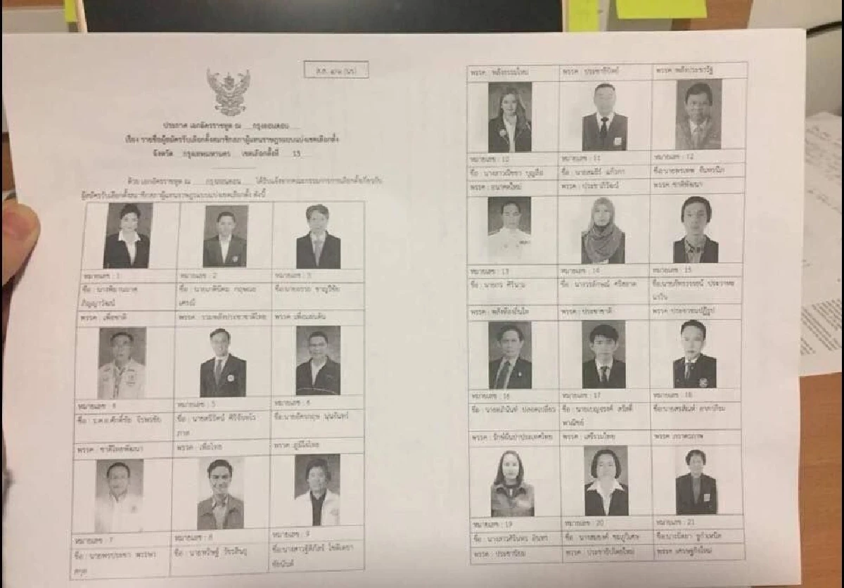 หวั่นกาผิดเบอร์! "ไอติม"จี้หน่วยงานรับผิดชอบ เอกสารรายชื่อผู้สมัครบกพร่อง