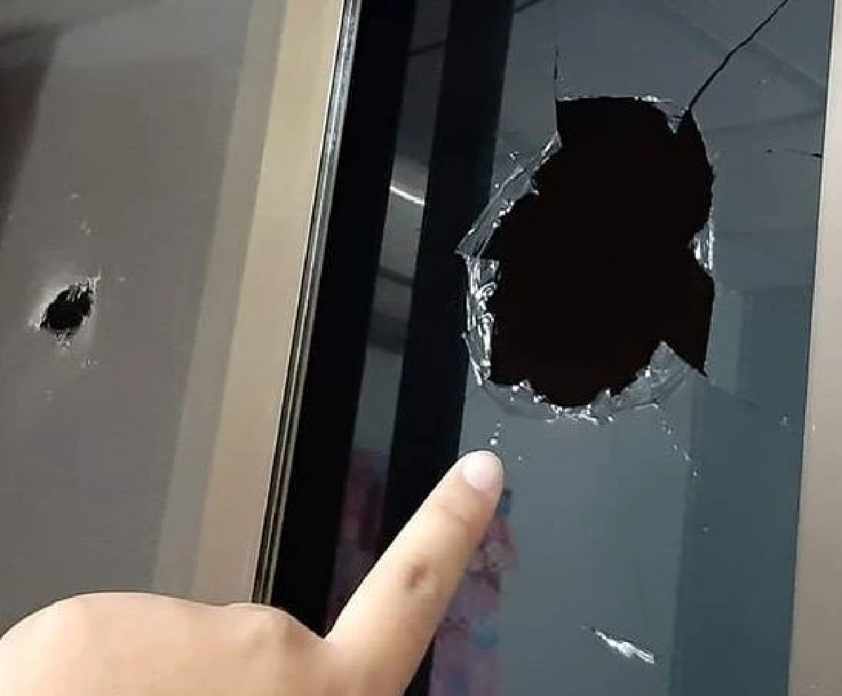 "เคราะห์ดีไม่ถูกหัวเด็กน้อย" สาวไล่น้องหมาเห่าตี5 รุ่งขึ้นถูกหนังสติ๊กยิงใส่ห้องนอน