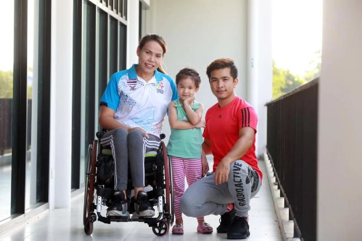 สายสุนีย์ จ๊ะนะ สู้เพื่อฝันบนวีลแชร์