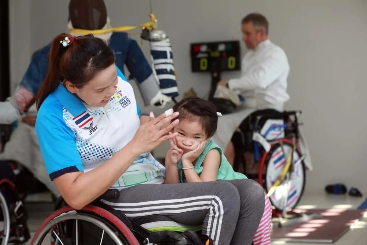 สายสุนีย์ จ๊ะนะ สู้เพื่อฝันบนวีลแชร์