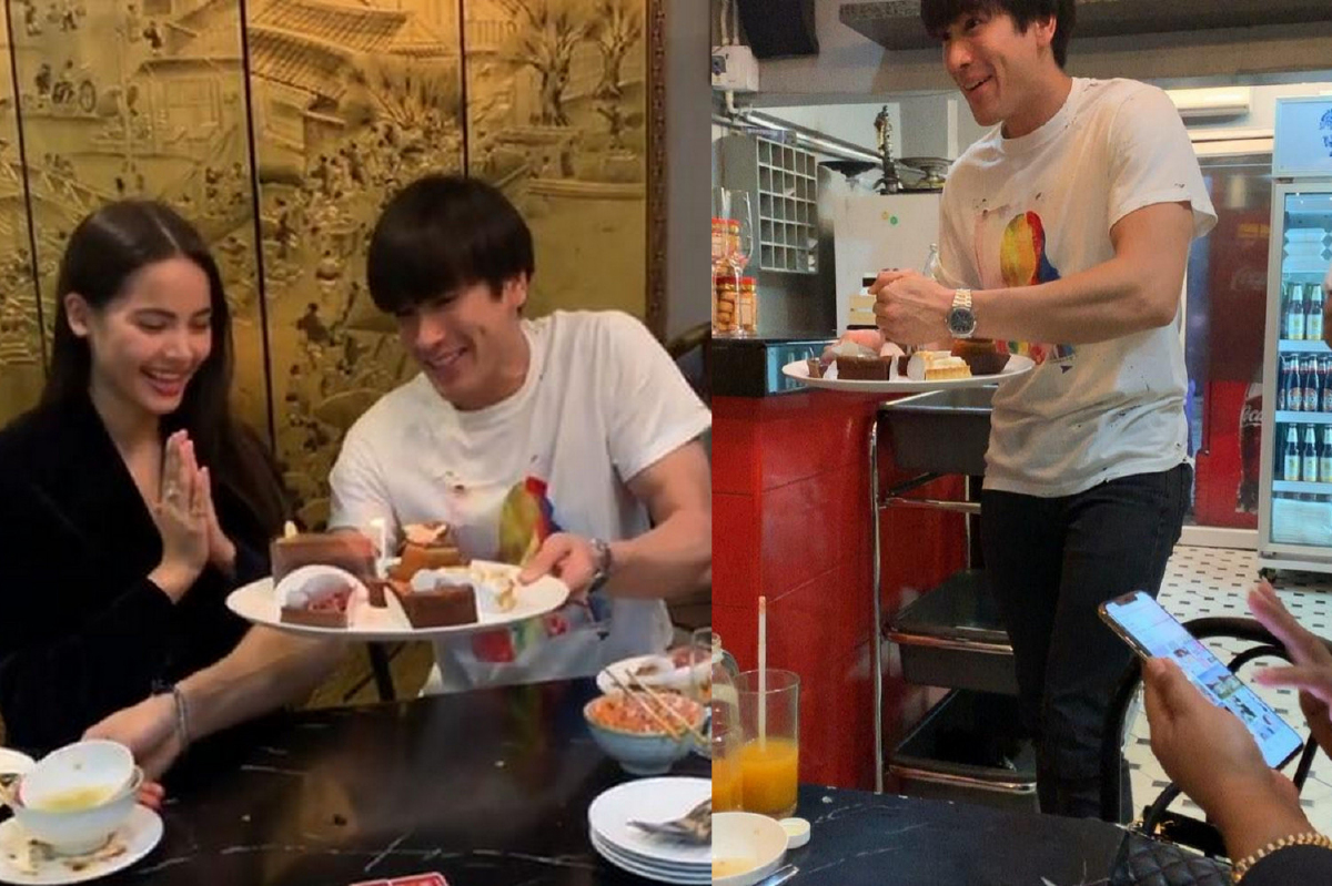 ญาญ่า รวมตัวคนรักดินเนอร์ในวันเกิด ณเดชน์ ยกเค้กให้เป่าสุดหวาน (คลิป) ญาญ่า รวมตัวคนรักดินเนอร์ในวันเกิด ณเดชน์ ยกเค้กให้เป่าสุดหวาน (คลิป)