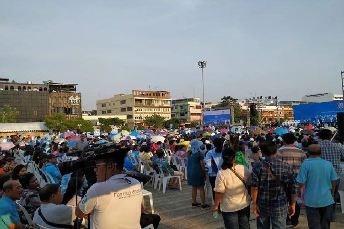 ปชป. ชูประชาธิปไตยสุจริตสู้ศึกปราศรัยเวทีสุดท้าย