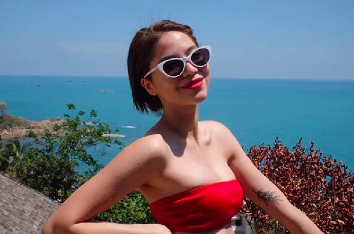 เปรี้ยวหนักมาก “มารีน่า” น้องสาว “มาร์กี้” สวยแซ่บในลุคผมสั้น