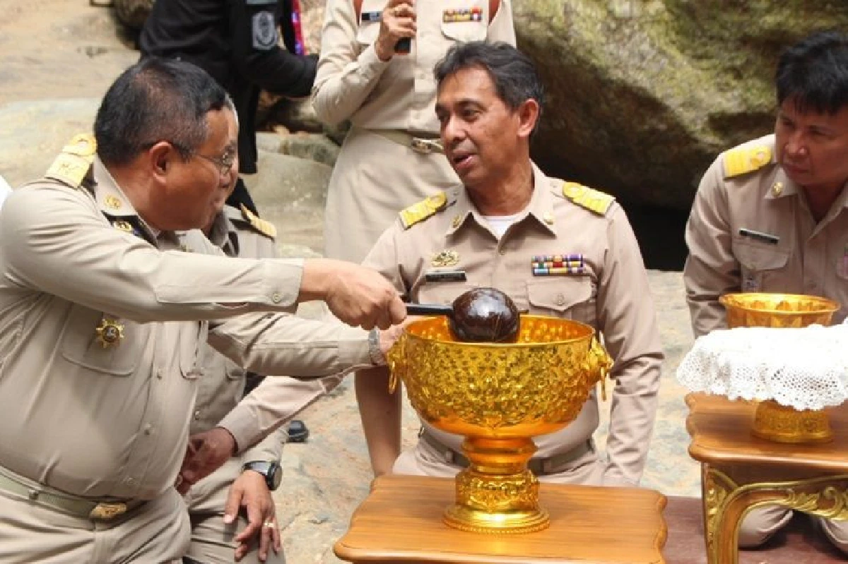 "นราธิวาส"ซ้อมพิธีการตักน้ำจากแหล่งศักดิ์สิทธิ์ 2  แห่ง