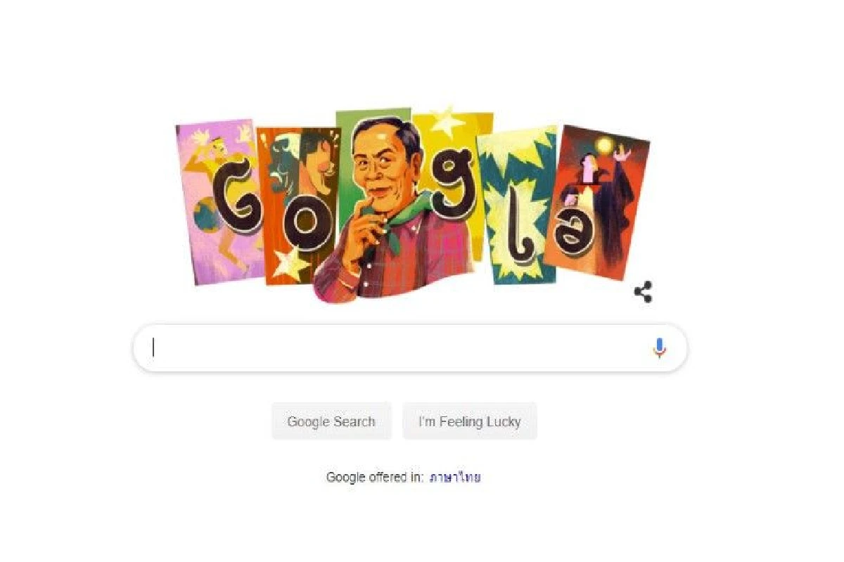 กูเกิลให้เกียรติขึ้นรูป "ล้อต๊อก" ในวันครบรอบวันเกิด 105 ปี