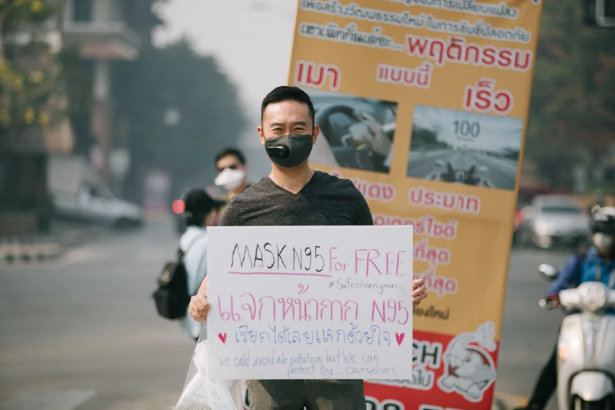 "หน้ากากแห่งความดี" เปิดใจ2ฮีโร่หนุ่ม “ไทด์-ฮง” คนธรรมดาผู้กล้าพิชิตฝุ่น