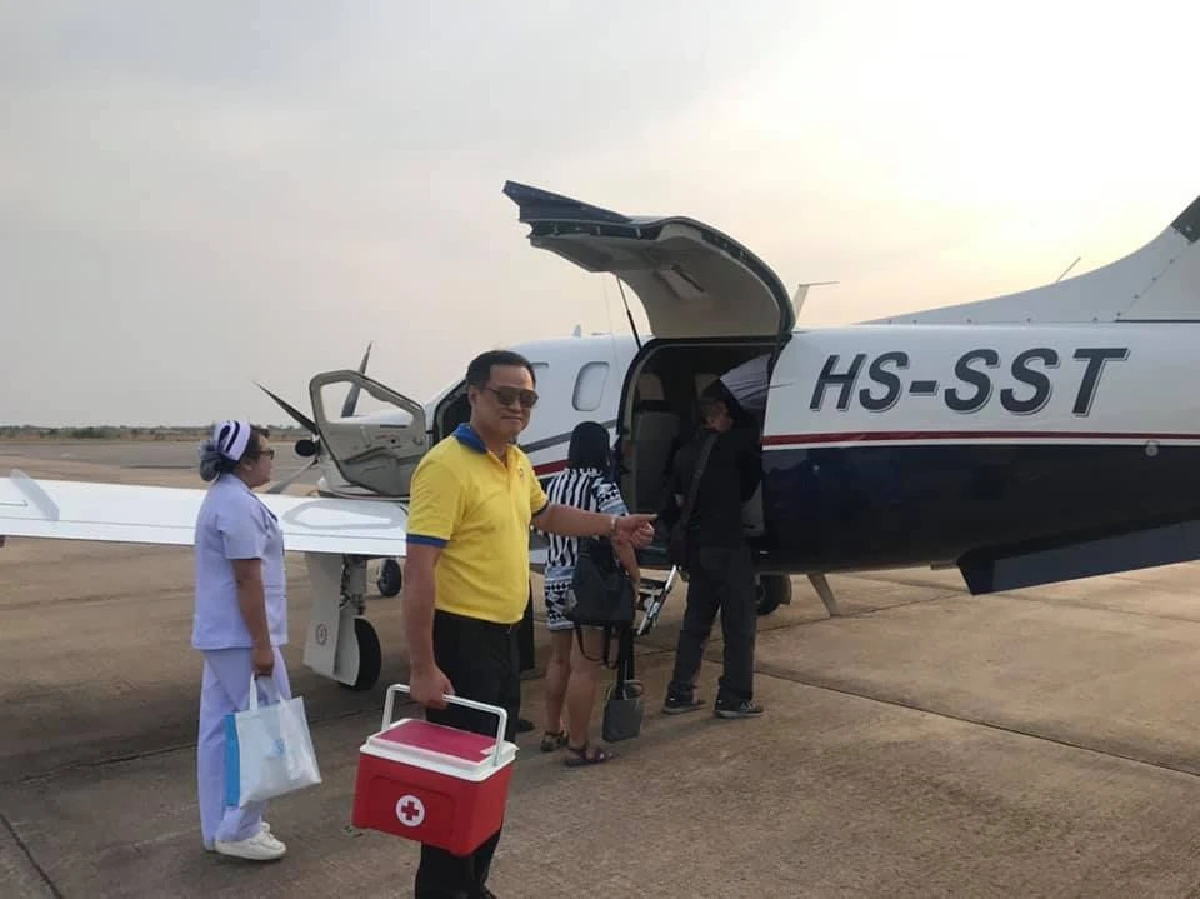 "อนุทิน" สวมบทกัปตัน "บินรับ-ส่งหัวใจ" จากผู้บริจาคเพื่อต่อชีวิตคน