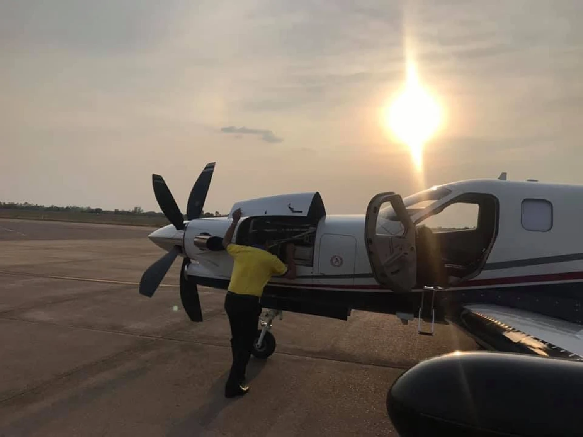 "อนุทิน" สวมบทกัปตัน "บินรับ-ส่งหัวใจ" จากผู้บริจาคเพื่อต่อชีวิตคน