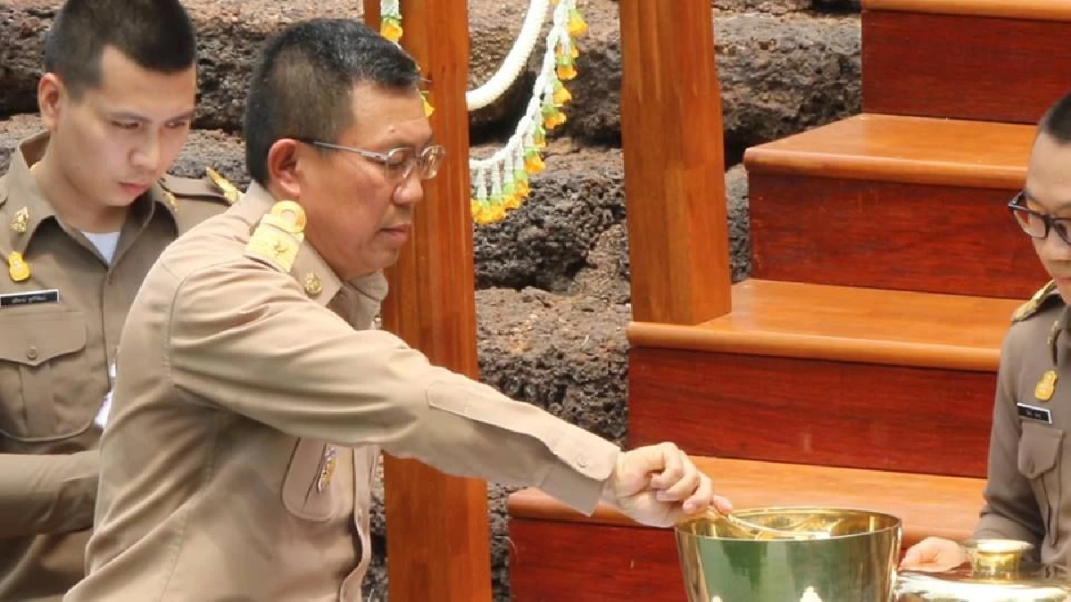 ขอนแก่นจัดซ้อมเสมือนจริง"พลีกรรมตักน้ำ"ใช้ประกอบพิธีบรมราชาภิเษก