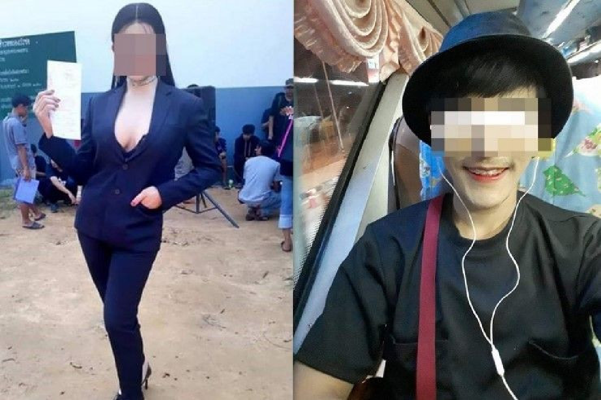 ขอสวยหนึ่งวันให้พ้นทหาร! เกย์ยอมสาวแตกใส่วิกติดหน้าอกปลอมรอดไม่จับใบดำ-แดง ขอสวยหนึ่งวันให้พ้นทหาร! เกย์ยอมสาวแตกใส่วิกติดหน้าอกปลอมรอดไม่จับใบดำ-แดง