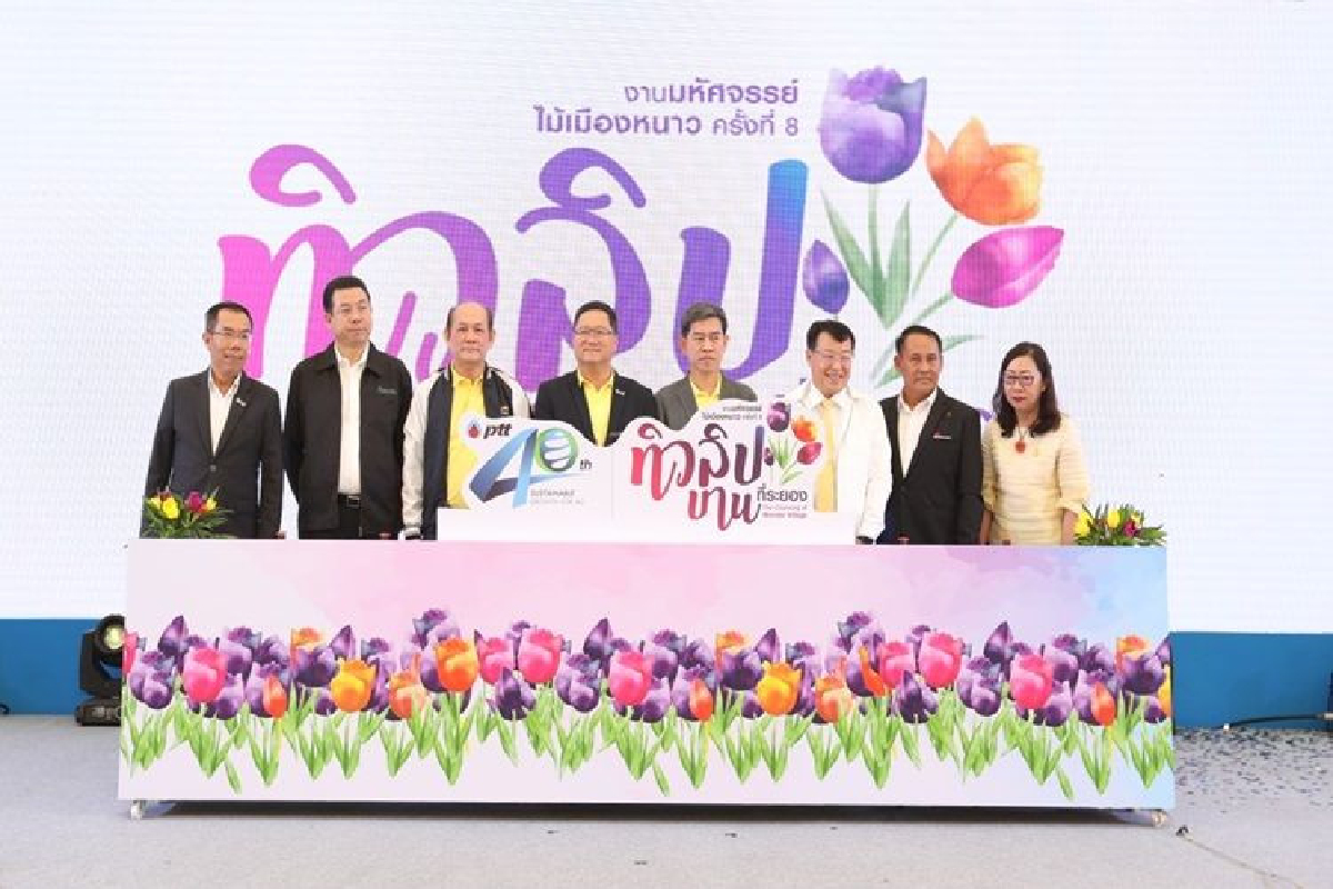 เทศกาลแห่งความสุข....กับ "มหัศจรรย์ไม้เมืองหนาว ครั้งที่ 8 ทิวลิปบานที่ระยอง เทศกาลแห่งความสุข....กับ "มหัศจรรย์ไม้เมืองหนาว ครั้งที่ 8 ทิวลิปบานที่ระยอง
