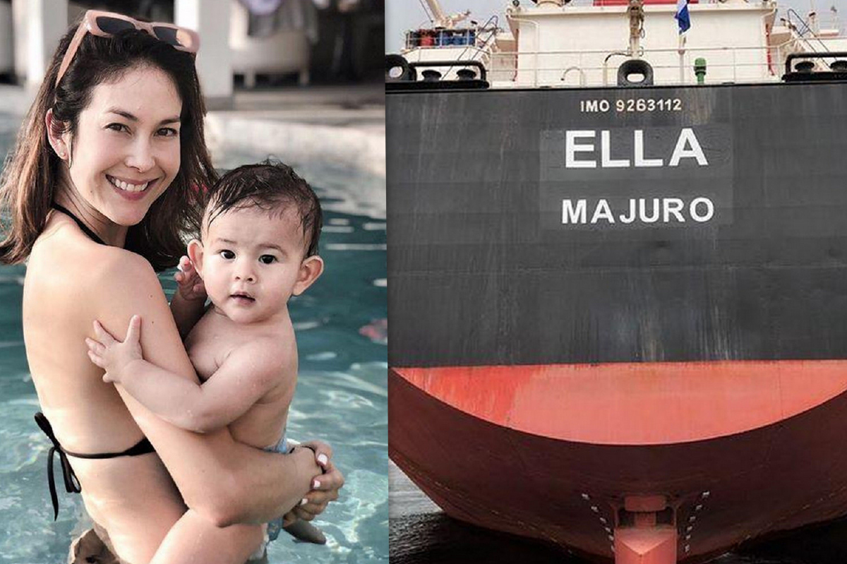 พอลล่า เทเลอร์ โชว์ภาพเรือขนสินค้าลำยักษ์ สามีซื้อตั้งชื่อตามลูกสาวคนเล็ก เอลล่า พอลล่า เทเลอร์ โชว์ภาพเรือขนสินค้าลำยักษ์ สามีซื้อตั้งชื่อตามลูกสาวคนเล็ก เอลล่า