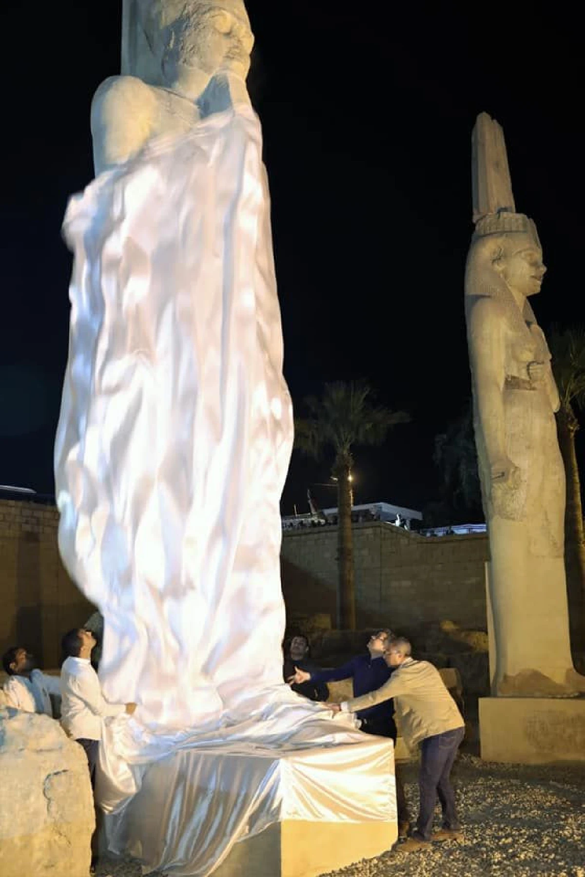 เผยโฉมรูปสลักยักษ์ของฟาโรห์ผู้โด่งดังในประวัติศาสตร์