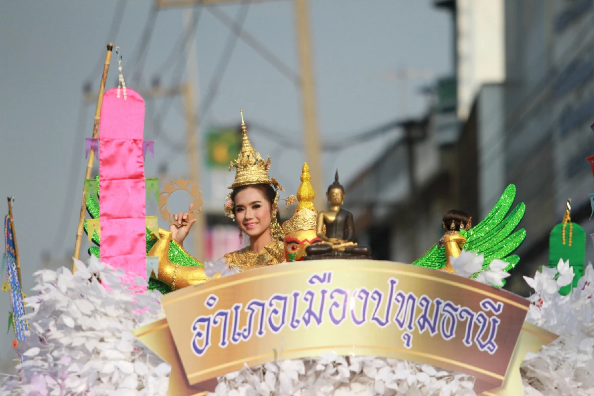 เมืองปทุมฯจัดสงกรานต์ยิ่งใหญ่อนุรักษ์วัฒนธรรมชาวมอญ