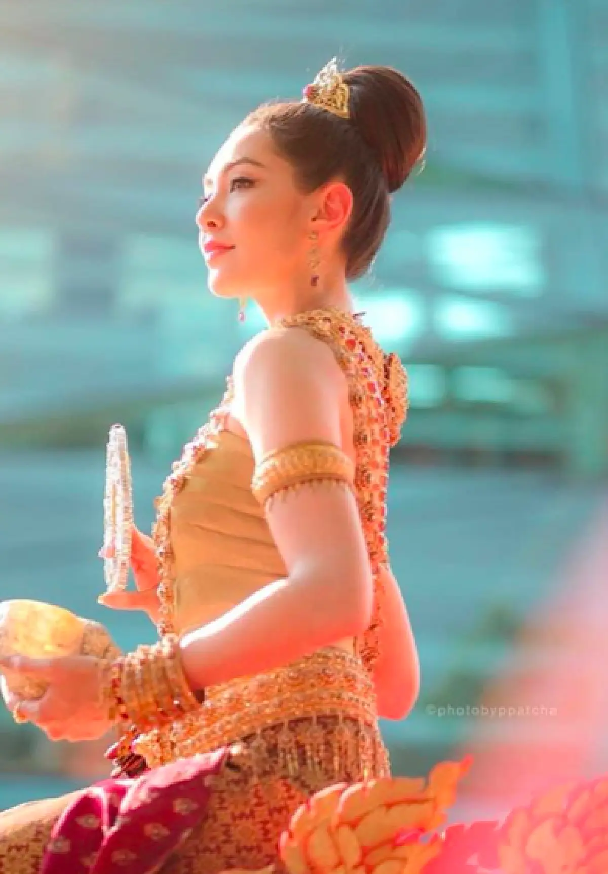 “แอน-เบลล่า” ถูกเนรมิตเป็นนางทุงษะเทวี นางสงกรานต์ประจำปี ๒๕๖๒