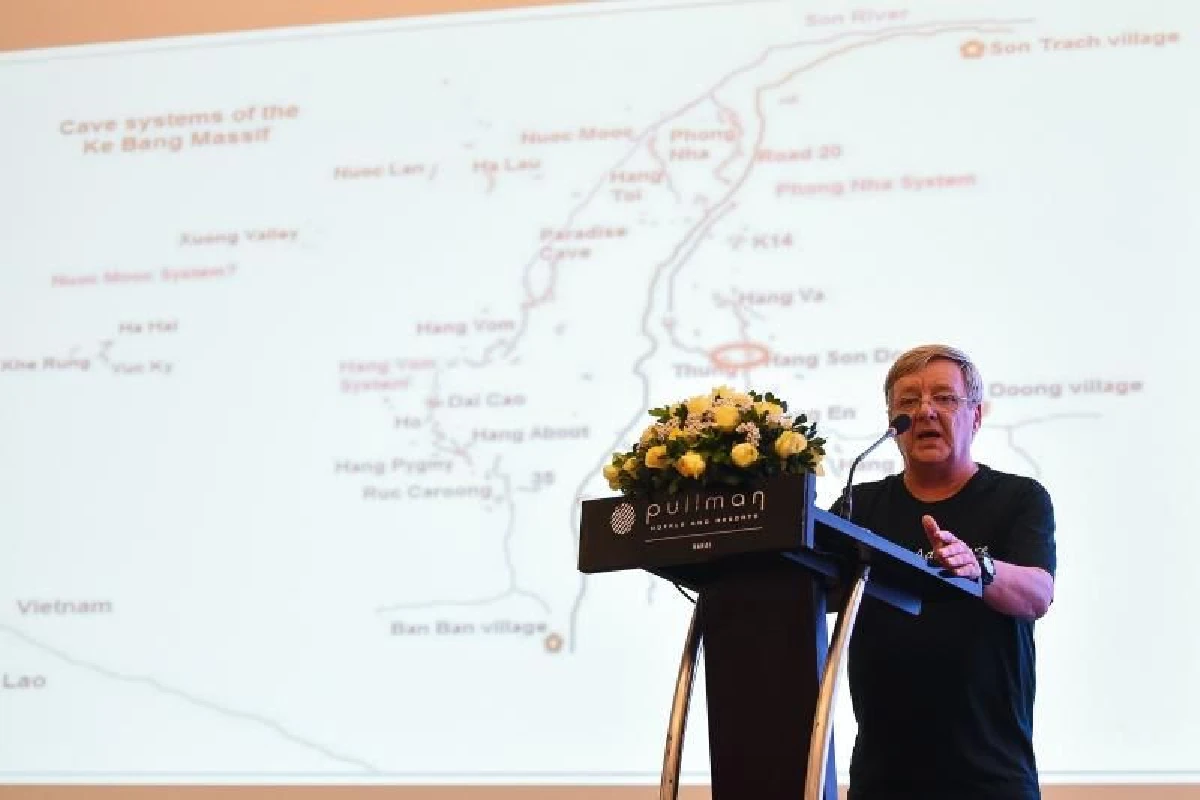 อดีตนักดำน้ำถ้ำหลวง สำรวจถ้ำใหญ่สุดในเวียดนาม