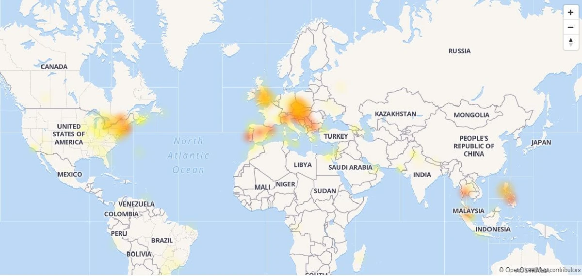 เฟซบุ๊ก อินสตาแกรม ว๊อทส์แอป ล่มทั่วโลก