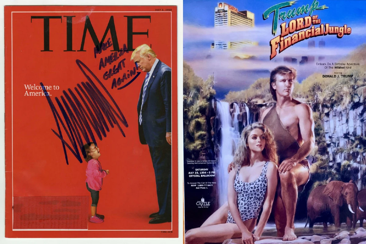 ศิลปินดังจัดนิทรรศการของสะสมเกี่ยวกับ 'ทรัมป์'