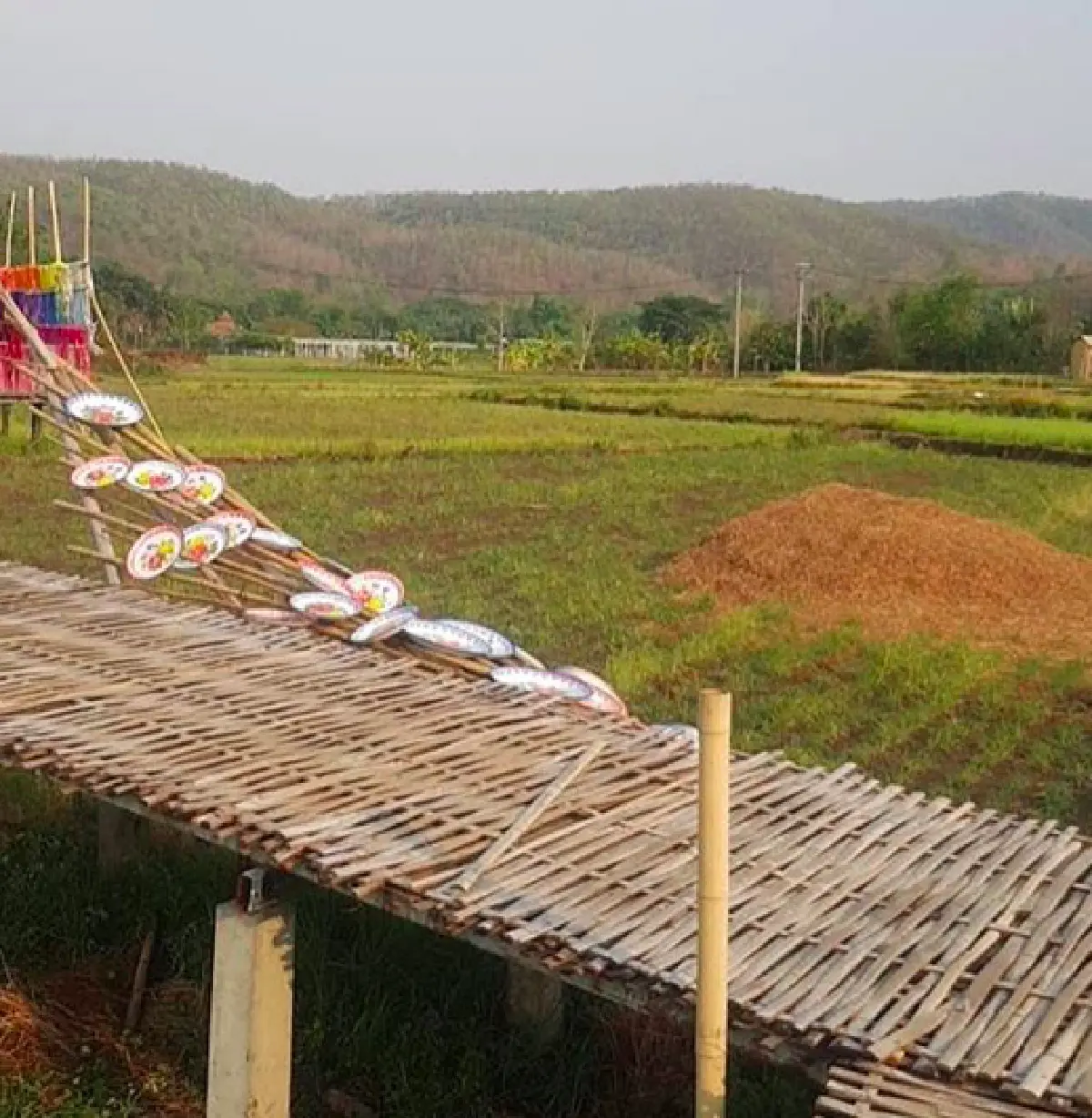 คาเฟ่ชื่อดังของ "นิว นภัสสร” ถูกพิษพายุฤดูร้อนเล่นงาน ได้รับความเสียหายหนัก