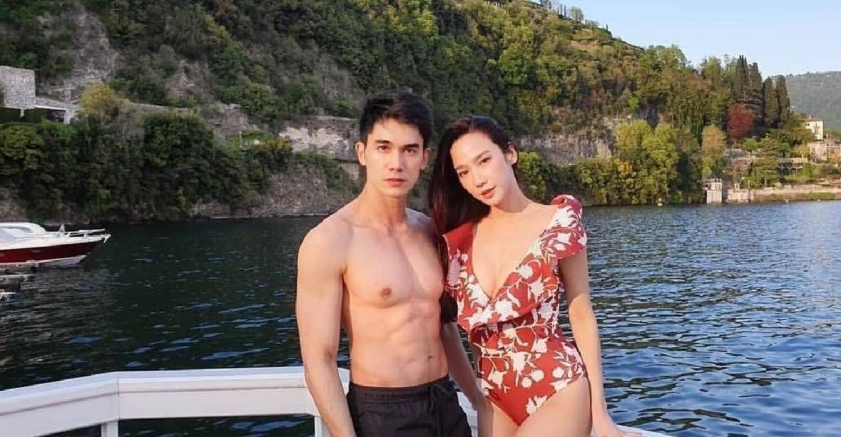 หุ่นแซ่บมาก! ป๊อบ คำเกษม เซ็กซี่เต็มสิบคู่ปรับชุดว่ายน้ำของ อั้ม พัชราภา