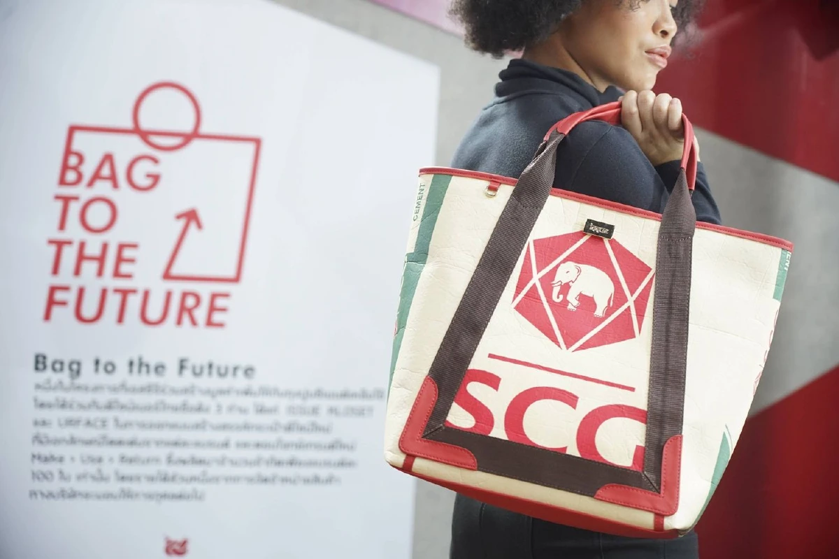 เอสซีจี อัพไซเคิลถุงเหลือใช้เป็นกระเป๋าแฟชั่น