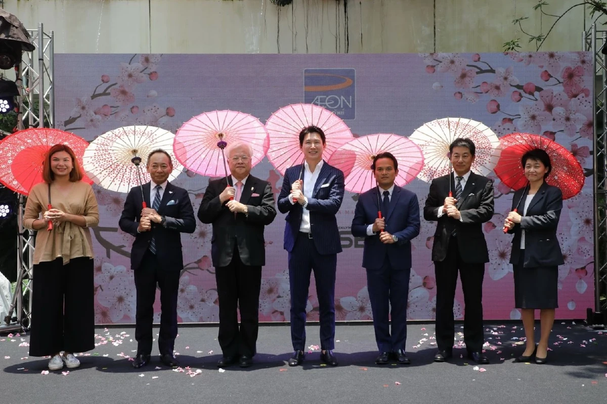 "อิออน"ยกขบวนสินค้าอาหารญี่ปุ่นเนรมิตรสวนซากุระกว่า100ต้นโชว์กลางกรุง