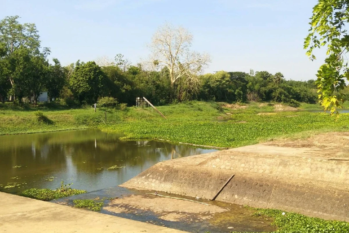 โคราชแล้งหนักน้ำในเขื่อนพิมายเหลือน้อยมากชาวบ้านห่วงไม่พอผลิตประปา