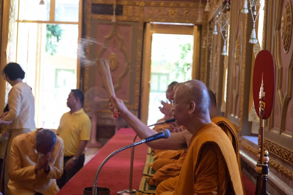 วัดราชบพิตร เจริญชัยมงคลคาถา ย่ำฆ้อง กลองระฆังพระราชพิธีบรมราชาภิเษก