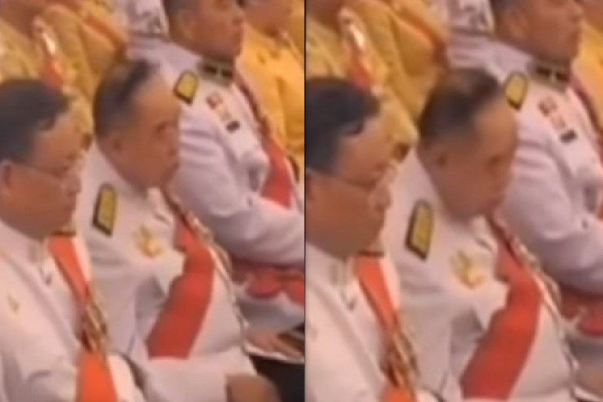 ไม่ได้หลับ! เปิดคลิปเคลียร์ปม "บิ๊กป้อม" ขณะร่วมงานพระราชพิธี ไม่ได้หลับ! เปิดคลิปเคลียร์ปม "บิ๊กป้อม" ขณะร่วมงานพระราชพิธี