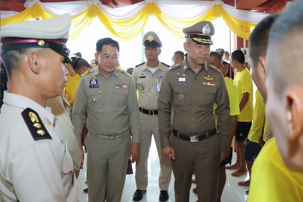 คุกกาฬสินธุ์ปล่อย160ผู้ต้องราชทัณฑ์ที่ได้รับพระราชทานอภัยโทษ