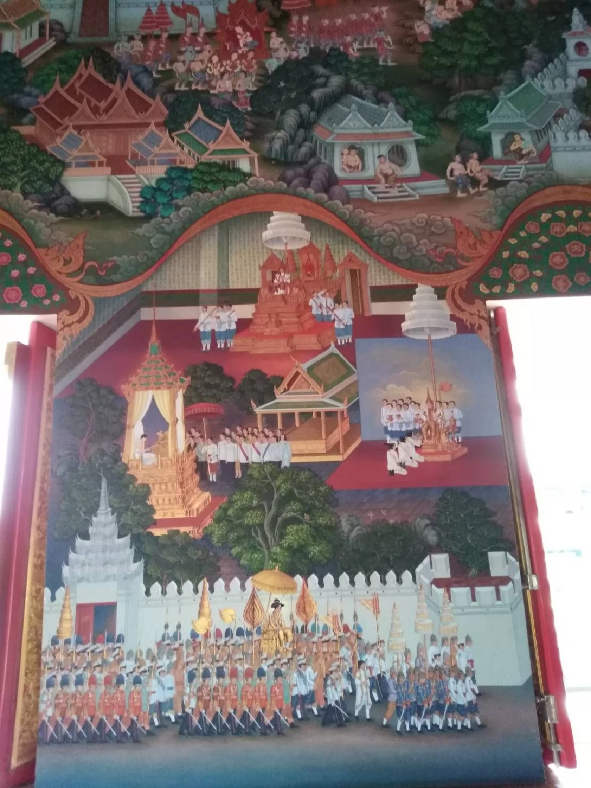 วัดโพธิ์ทอง บางมด เตรียมเขียนจิตรกรรมฝาผนังพิธีบรมราชาภิเษก ร.10