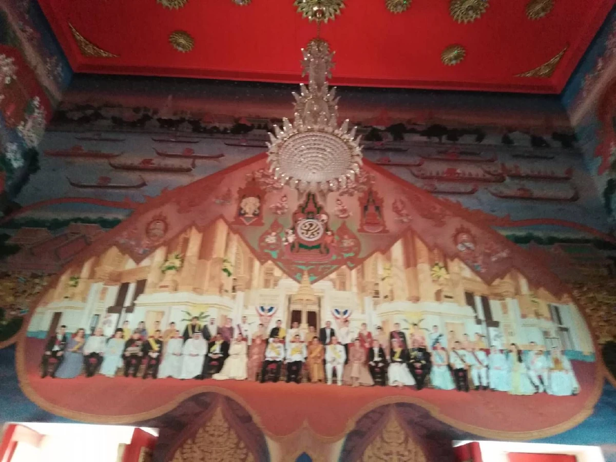 วัดโพธิ์ทอง บางมด เตรียมเขียนจิตรกรรมฝาผนังพิธีบรมราชาภิเษก ร.10