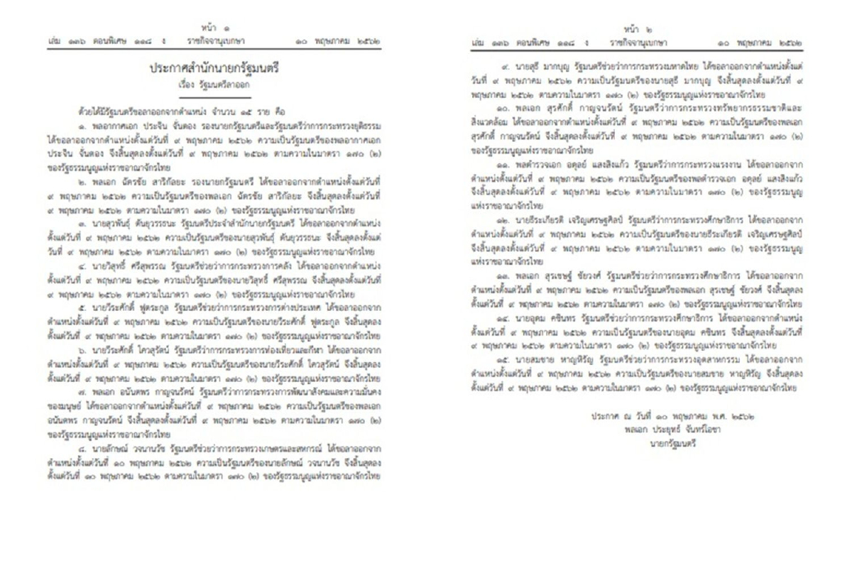 เช็คชื่อ15รัฐมนตรีในรัฐบาลคสช.ลาออก เช็คชื่อ15รัฐมนตรีในรัฐบาลคสช.ลาออก