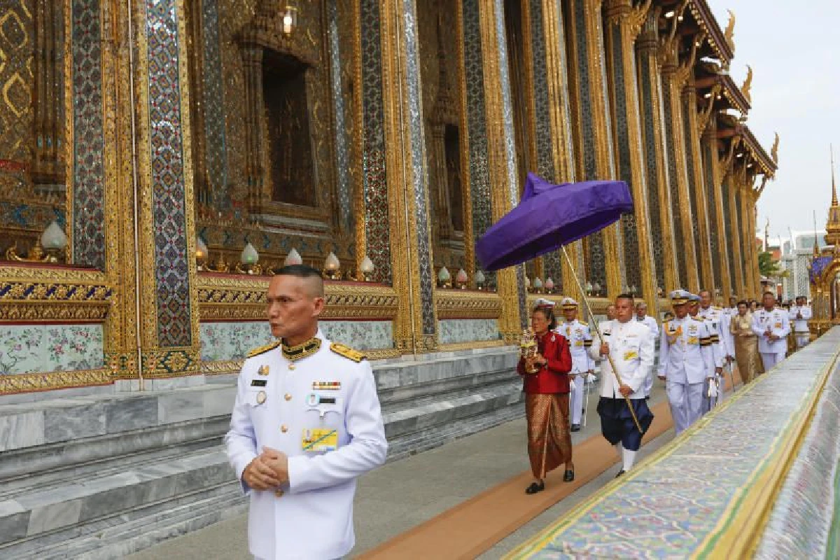 สมเด็จพระกนิษฐาธิราชเจ้าฯเสด็จเวียนเทียนวันวิสาขบูชา