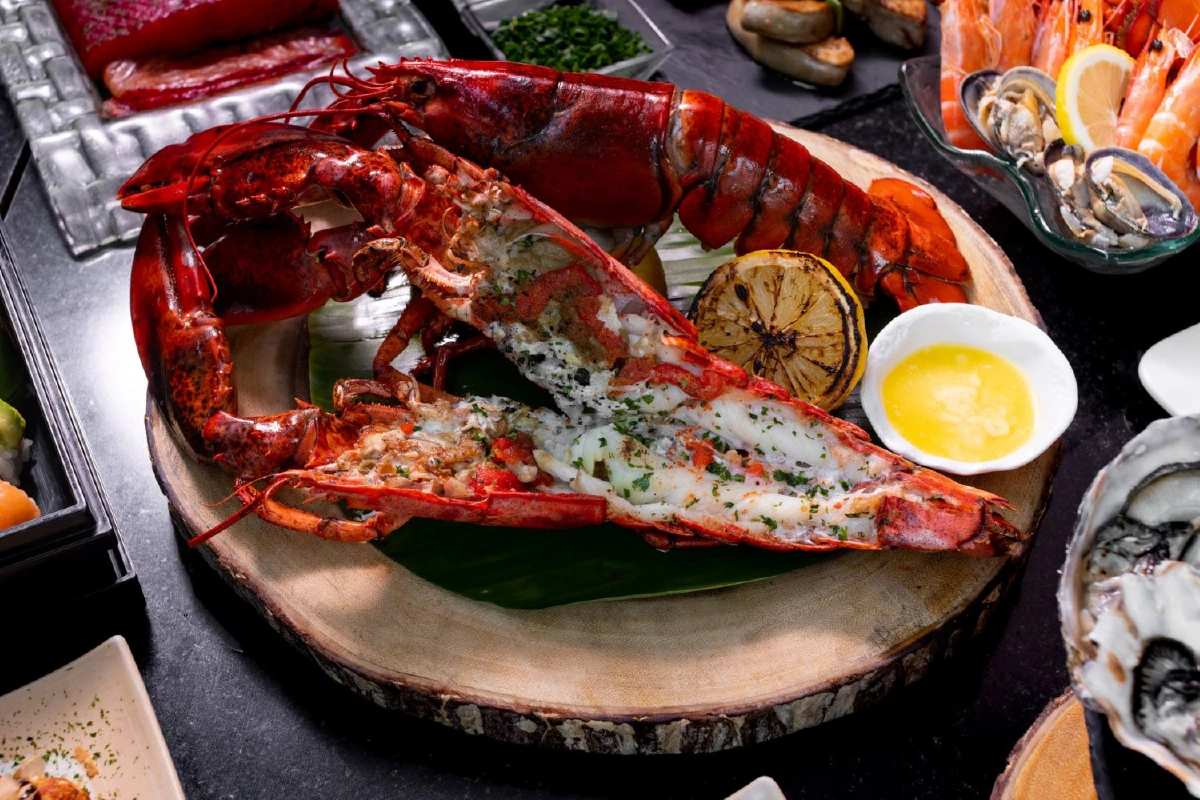 บุฟเฟต์มื้อสายวันอาทิตย์ @ห้องอาหารอัพ แอนด์ อะบัฟ