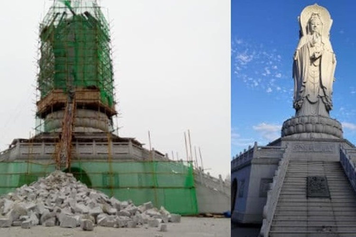 จีนสั่งทำลายพระพุทธรูปอย่างขนานใหญ่ทั่วประเทศ จีนสั่งทำลายพระพุทธรูปอย่างขนานใหญ่ทั่วประเทศ
