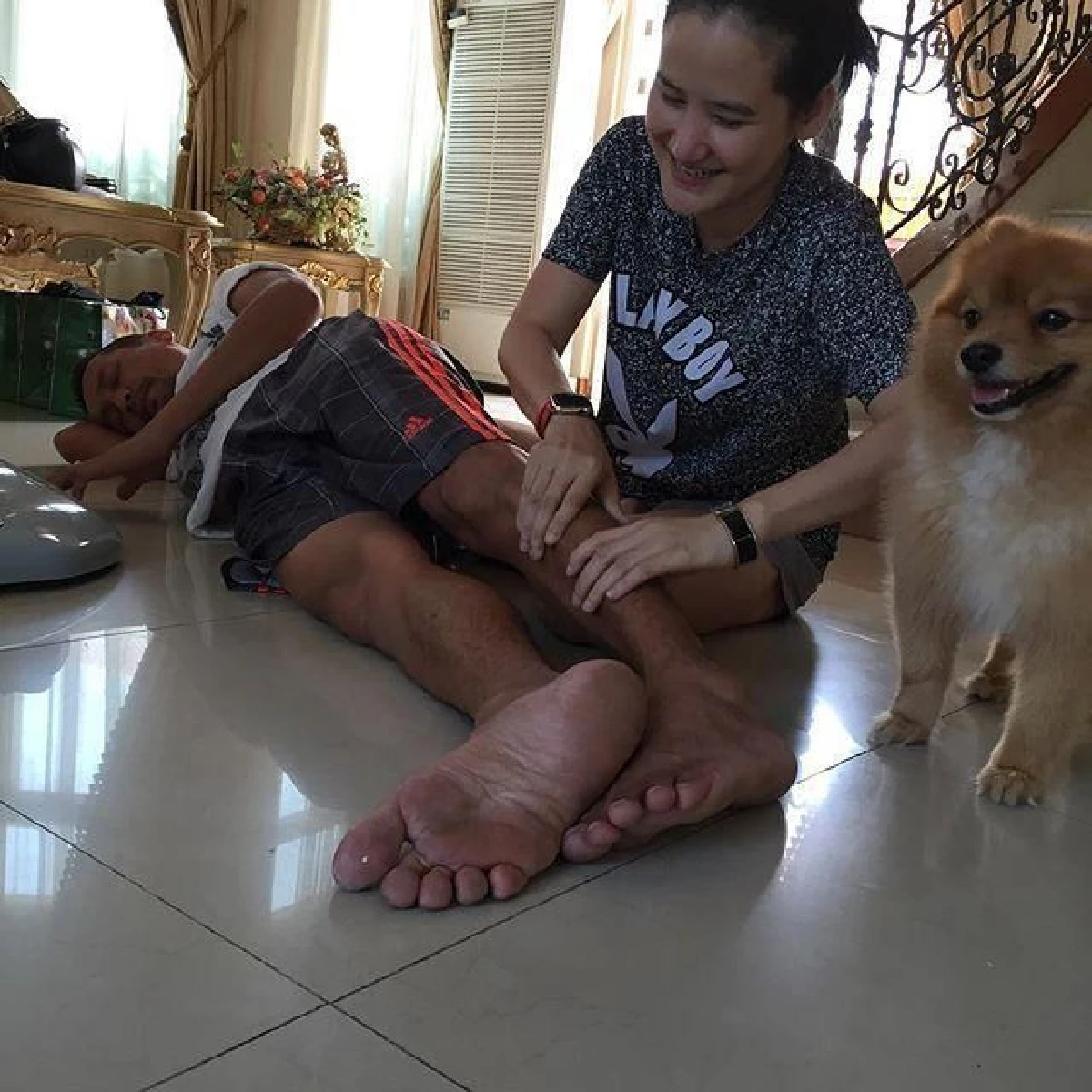 เท่ง เถิดเทิง เข้าบ้านได้แล้ว! ภรรยาเผยภาพเซลฟี่กลับมาอบอุ่นอีกครั้ง