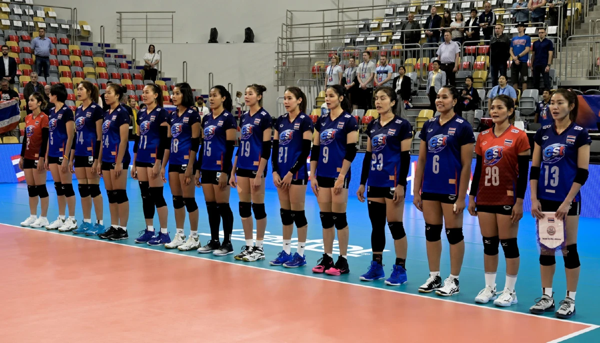 ลูกยางสาวไทยปะทะจีนศึกเนชั่นส์ลีกสนามสองเย็นนี้