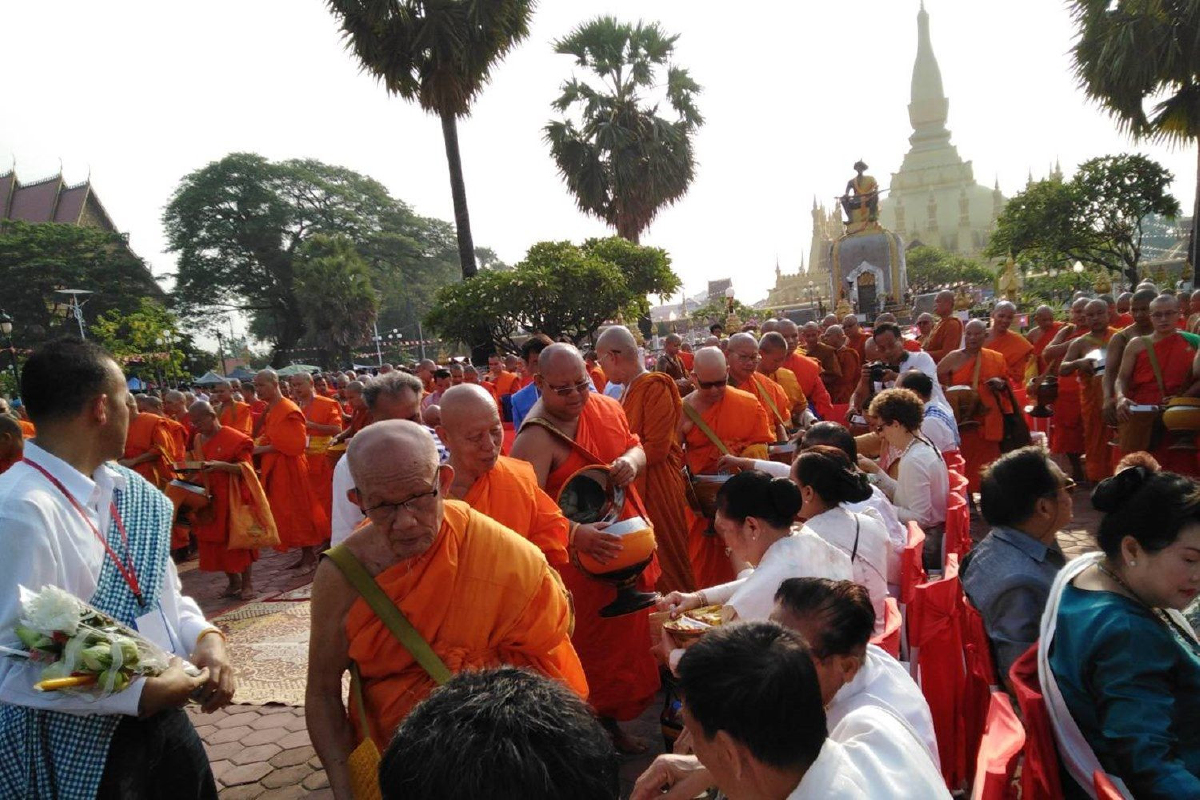 สปป.ลาวจัดงานวิสาขบูชายิ่งใหญ่ สปป.ลาวจัดงานวิสาขบูชายิ่งใหญ่