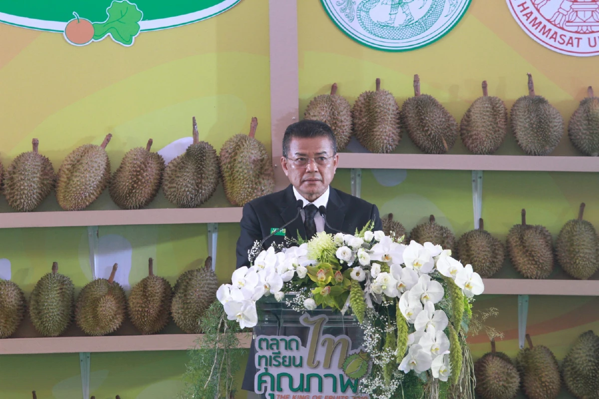 จัดแข่งขันนักคัดทุเรียนมือทองระดับประเทศหนุ่มใต้คว้าชัย