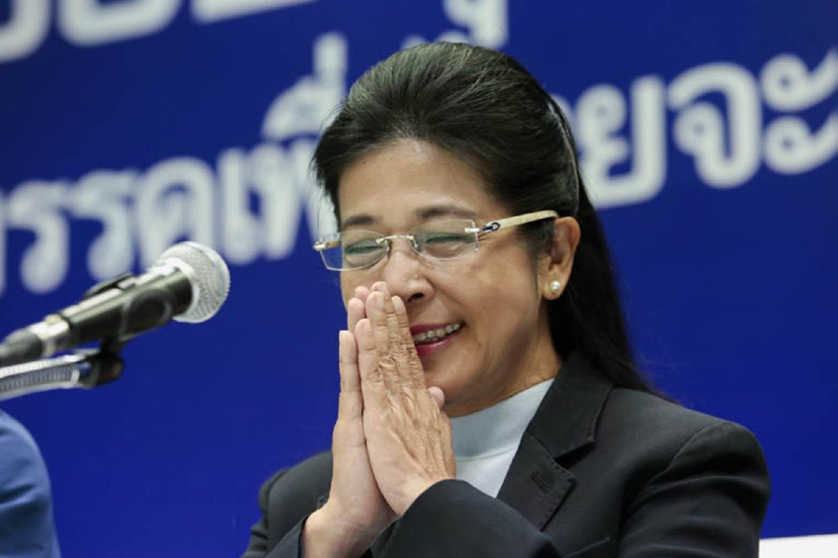 เสนอก็ไม่รับ"คุณหญิงหน่อย"ยันไม่ขอชิงตำแหน่งนายกฯ เสนอก็ไม่รับ"คุณหญิงหน่อย"ยันไม่ขอชิงตำแหน่งนายกฯ