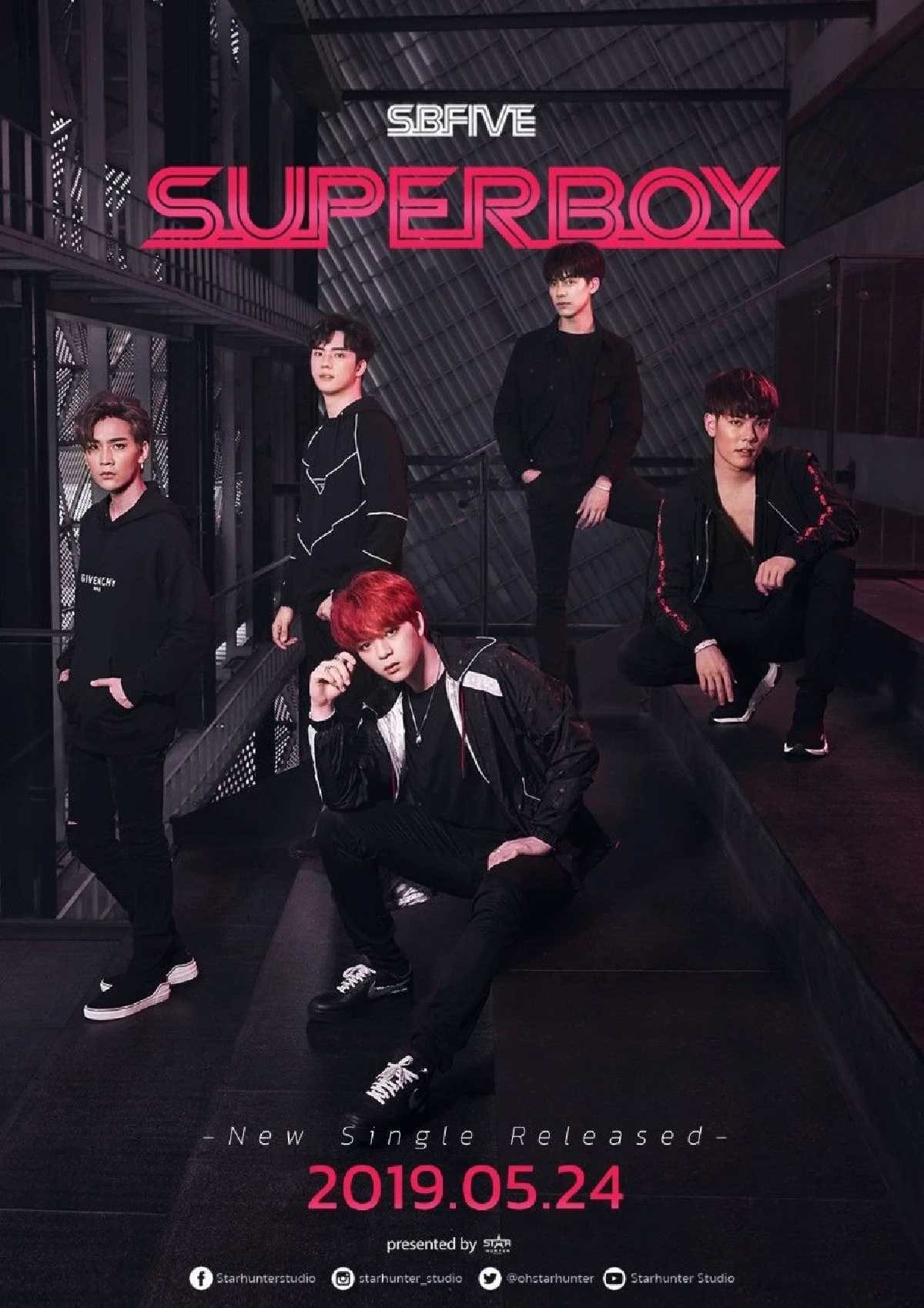 SBFIVE ส่งซิงเกิลใหม่ “SUPERBOY” เผยลุคเท่ แอนด์ คูล โตขึ้น แข็งแรงขึ้น