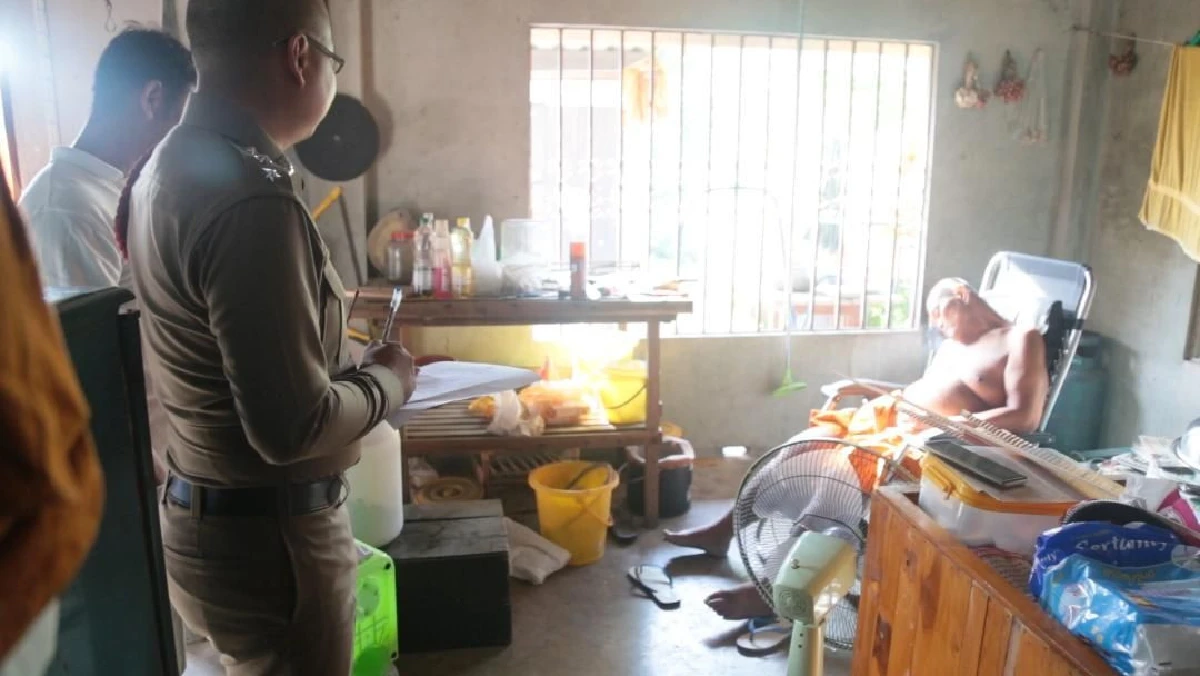 แทบช็อก! หลวงพ่อพระนักพัฒนามรณะภาพคาเก้าอี้ในกุฎิ