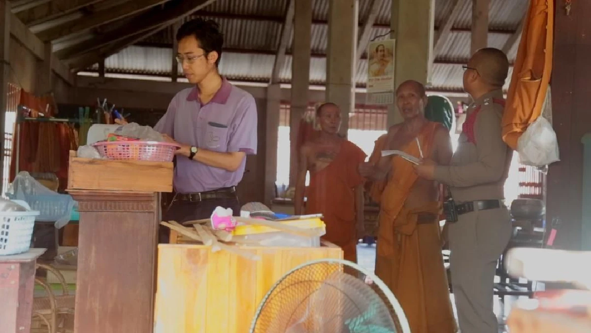 แทบช็อก! หลวงพ่อพระนักพัฒนามรณะภาพคาเก้าอี้ในกุฎิ