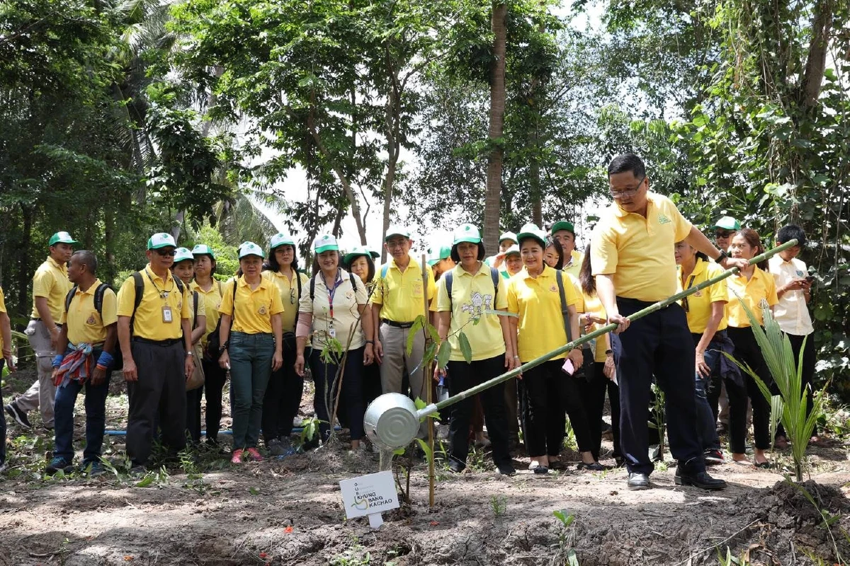 คณะทำงานพื้นที่สีเขียวร่วมขับเคลื่อนโครงการ Our Khung BangKachao เพื่อเฉลิมพระเกียรติฯ
